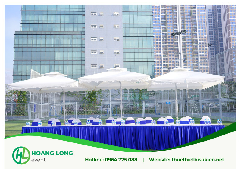 giá thuê cọc chắn inox sự kiện